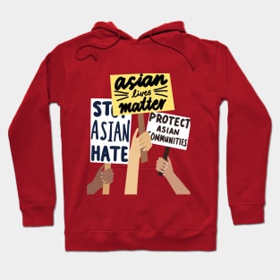 asian lives matter Hoodie